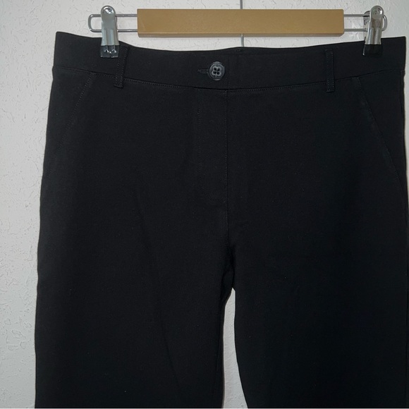 Betabrand Black Dress Pant Yoga Pant Pull On Bootcut Size Large Long. - Picture 3 of 9